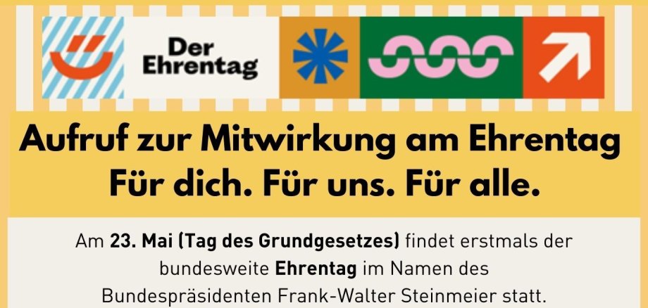 
Aufruf zum Ehrentag